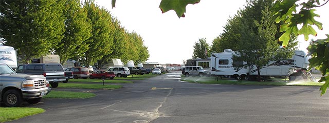 Pilot RV Park in eastern Oregon