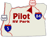 Pilot RV Park in Northeastern Oregon
