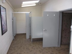 Clean restrooms